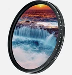 Jjc 40.5MM Filter Variable Neutral Density ND2-ND2000 For Camera Lens. Fixed Price $34.99.
