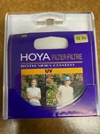 Hoya 77MM Uv Filter, New In Factory Storage Box, 50% Best Offfer. Fixed Price $25.55.