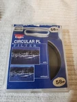 Kenko Circular Pl Filter 58MM. Fixed Price $14.99.