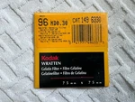 Kodak Wratten Gel Filter (75X75MM) 3X3 Inches Nd 0.30. Fixed Price $15.00.