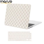 Mac Air 13 Case A2681 Anti-fingerprint Checker Texture Grid Pu Leather Coated. Fixed Price $18.99.