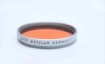 Ernst Leitz Leica Wetzlar 39MM Screw Orange Filter Chrome Genuine Original. Fixed Price $89.99.