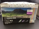 Vivitar 3-PIECE Multi-coated Filter Kit 49MM (uv/cpl/fld). Fixed Price $15.00.