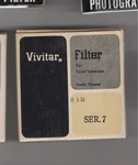 Filter Vivitar 81B Series 7 For Color Correction Double Threaded. Fixed Price $30.00.