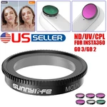For INSTA360 GO3/GO2 Lensfilterseries ND4/8/16/32 Kit Action Camera Accessories. Fixed Price $15.89.
