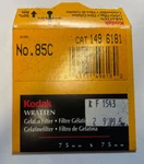 Kodak Wratten Gelatin Filter No. 85C 3" /7.6CM Square Opened. Fixed Price $20.25.