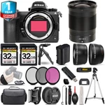 Nikon Z6 Ii Camera +24MM F/1.8 Lens +3 Pc Filter +1YR Warranty -64GB Kit. Fixed Price $2399.99.