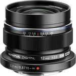 Reconditioned Olympus M.zuiko Digital 12MM F/2.0 Prime Lens Black Model. Fixed Price $639.99.