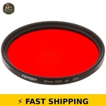 Tiffen 67MM 25 Red Filter For Black & White Photography. Fixed Price $56.99.