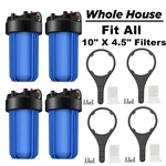 Big Blue Whole House Water Filter Housing Fit 10" X 4.5" Cartridge Filtration Ro. Fixed Price $93.99.