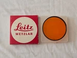 Original Leica Leitz /series C63 (viii) Orange Filter. Fixed Price $149.95.