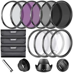 Neewer 67MM Complete Filter Accessory Kit For Lenses With Size. Fixed Price $49.87.