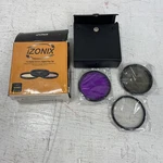 3PCS - Izonix 62MM Camera Filter Set: Ultraviolet Uv, Cir Polarized, Fluorescent. Fixed Price $16.54.