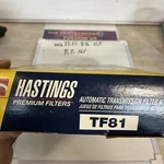 (1) Nos TF81 Hastings Trans Filter Kit Genuine Product, Obsolete. Fixed Price $16.20.