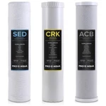 Pro+aqua Water Filter Replacement Whole House Set 20" Stage 5 Microns (3-PACK). Fixed Price $179.89.