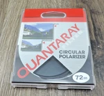 Quantaray Filter Cicular Polarizer 72MM. Fixed Price $8.00.