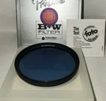 B+w Proline 72MM 80A Blue Filter Schneider Kreuznach Coated, KB-15. Fixed Price $25.00.