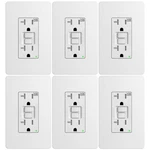 Amico 6 Pack Gfci Outlet 20 Amp, With Wall And Plate, White. Fixed Price $73.95.