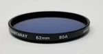 Quantaray 80A 62 Mm Balancing Blue Glass Lens Filter Japan Made (new Open Box). Fixed Price $12.70.
