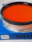 Professional 77MM Multi Coated Orange O2 Glass Lens Filter Japan E77 E-77 Milo. Fixed Price $39.99.