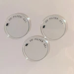 Lot Of 3 - Camera 2 Round Glass Uv Filter 001. Fixed Price $15.00.