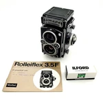 Rolleiflex 3.5E Tlr Film Camera Schneider-kreuznach Xenotar 75MM Lens. Fixed Price $960.00.