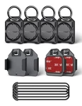 Profezzion 4-PACK Secure Air Tag 2ND & 1ST Gen Holder Case With Key Ring, 3M .... Fixed Price $39.38.