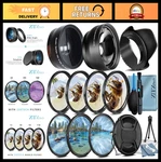 49MM Camera Accessory Bundle For Canon Eos R50 R100 M5 M6 R7 + Wide Angle &. Fixed Price $95.99.