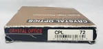 Crystal Optics 72MM Circular Polarizer Filter. Fixed Price $16.99.
