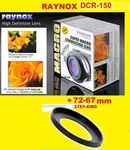 Raynox DCR-150 Macro Lens +ring 72MM-67MM To Sony RX10 Iii,leica 14-50,AF 28-200. Fixed Price $100.05.