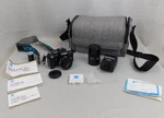 Vintage Minolta Maxxum 7000 Camera Bundle 2800AF Flash 135MM F2.8 Lens #C299. Fixed Price $399.99.