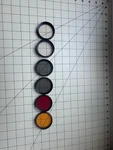 Hoya, Tiffen, Various Sizes Skylight Filters Lot Of 6.USED W/nikkor Lenses. Fixed Price $45.00.