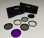 Lens Filter Set Neewer 55 Mm: Uv, Cpl, ND2, ND4, ND8. Fixed Price $20.00.