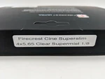 Formatt Hitech Firecrest Cine Superslim 4 X 5.65" Clear Supermist 1/8 Filter 2MM. Fixed Price $225.00.