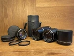 *3 Lens Set: Near Mint ++* Pentax Super Takumar 55MM F/1.8 135MM F/3.5 200MM F/4. Fixed Price $193.79.