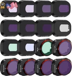 Freewell 16PACK Mega Nd, Nd/pl, Cpl, Uv Snow Mist 1/4 Light Pollution Filters Co. Fixed Price $219.64.