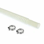 Quantum 9MM/10MM 22CM Corrugated Flex Hose Line+ Clamps For Fuel Pump Assembly. Fixed Price $24.99.