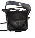 Authentic Vintage Mid Century Steel & Molded Glass Lens Theatre Stage Spotlight. Fixed Price $199.99.