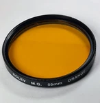Orange Color Conversion Glass Lens Filter (g) E55 Rolev New Old. Fixed Price $10.99.