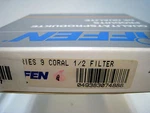 Tiffen Series 9 Coral Round Filter 82.5MM - 1/2 Density Solid Color. Fixed Price $99.95.