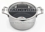 Zwilling Energy Plus 3-PLY Stainless Steel Ceramic Nonstick 6QT Dutch Oven & Lid. Fixed Price $129.99.