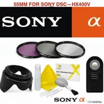 Hd Filter Kit Uv-cpl-fld + Lens Hood Remote For Sony Cyber-shot DSC-HX400V. Fixed Price $46.58.