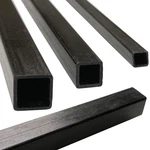 2 Pultruded Square Carbon Fiber - 10MM X 1000MM Tubes. Fixed Price $55.62.