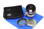Leica 5CM F2 Summitar Collapsible L39 Sm Lens Set W/soopd Hood/filter/caps Nice!. Fixed Price $395.00.