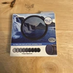 Neewer 67MM Ultra-slim Variable Neutral Density Optical Glass Filter ND2-400. Fixed Price $22.00.