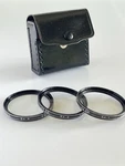 Vivitar Close-up Lens Coated NO.1, 2, 4, 46MM Macro Filter Set With Case. Fixed Price $10.00.