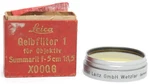 Leitz Leica Xooqg 13160 Filter Yellow For Summarit 5CM Vintage Red Box. Fixed Price $128.41.