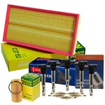Mann Filters Denso 5 Coils & Ugroove Spark Plug Tune Up Kit For Beetle Bpr Bps. Fixed Price $220.95.
