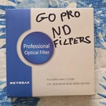 Reygeak 6-PACK Nd & Cpl Filters For Gopro Hero 12/ 11/10/9 Square Black Open Box. Fixed Price $24.95.
