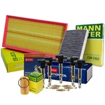Mann Filters Denso Coils U-groove Spark Plugs Tune Up Kit For Vw L5 Bpr Bps. Fixed Price $231.95.